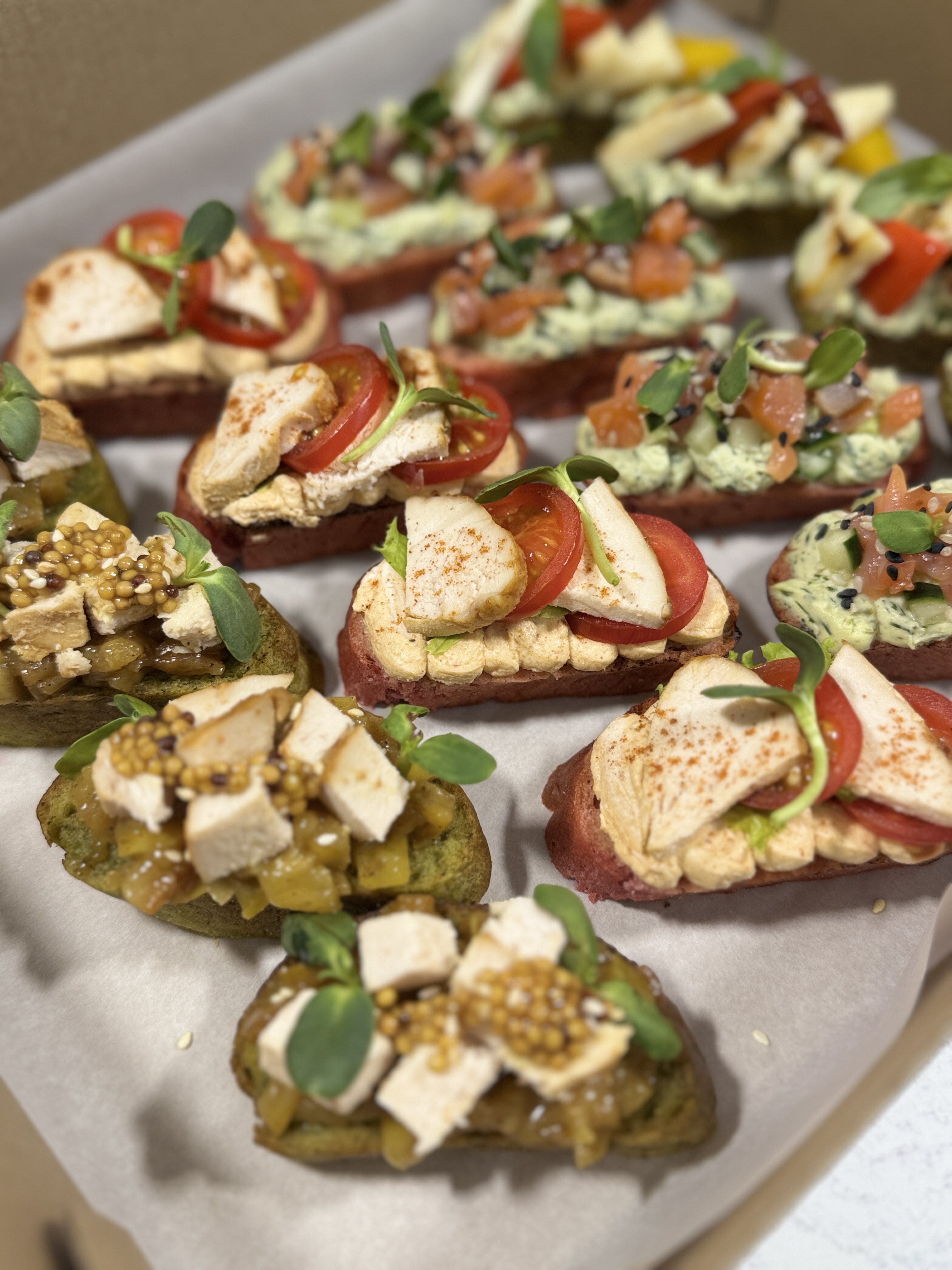 Бокс ассорти брускетт №3, (16 шт) — изображение 6