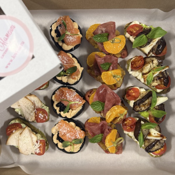 Бокс ассорти брускетт №4, (16 шт)