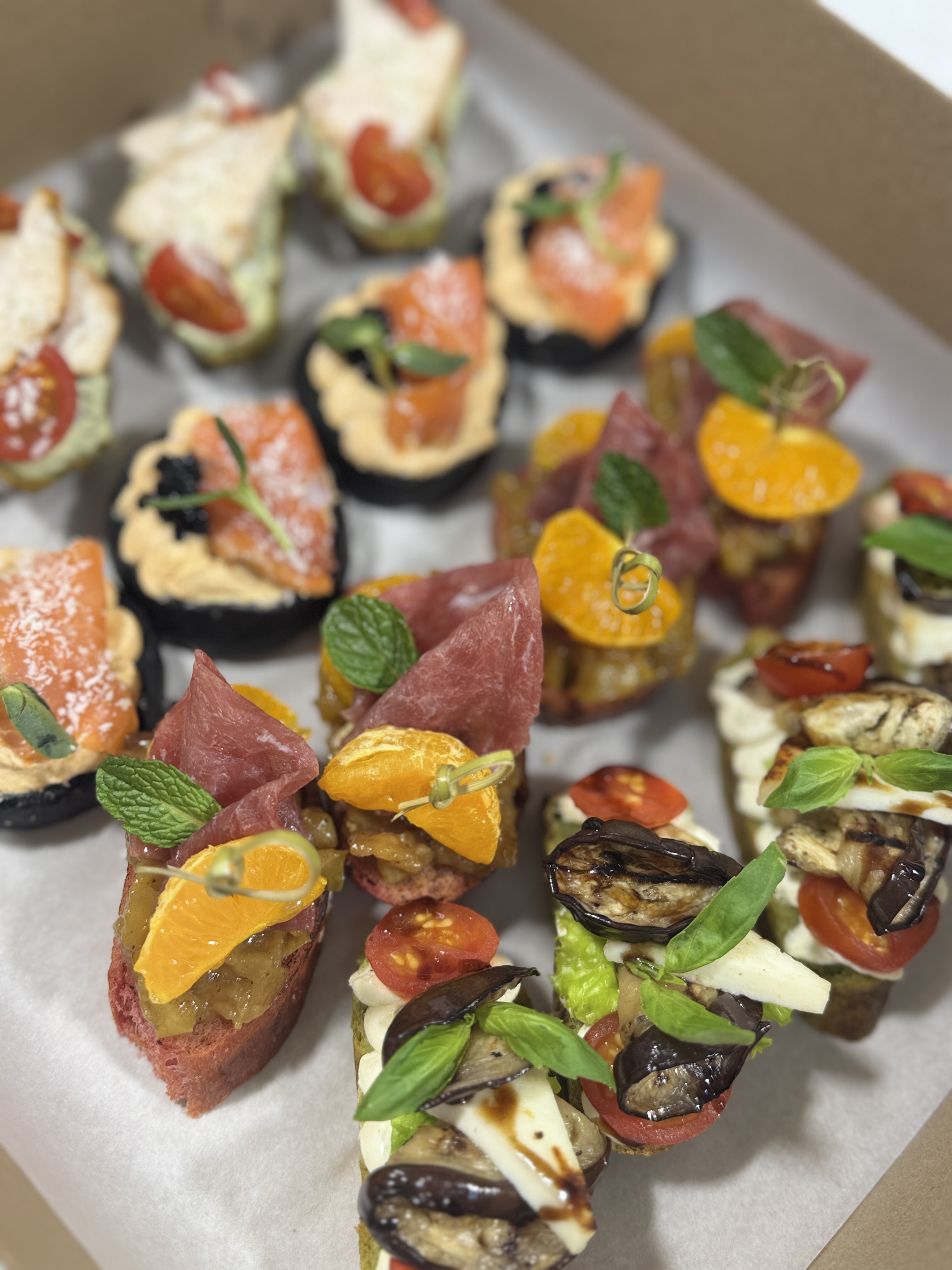 Бокс ассорти брускетт №4, (16 шт) — изображение 6